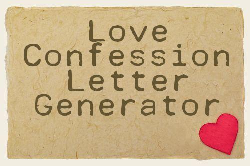 Love Letter Generator